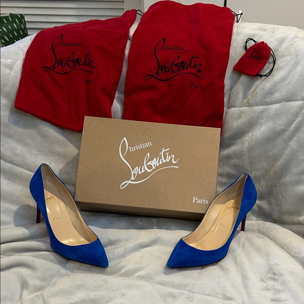 Christian Louboutin Vibrant Blue Heels